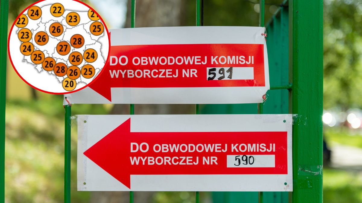 Jaka pogoda na II turę wyborów prezydenckich 2025?