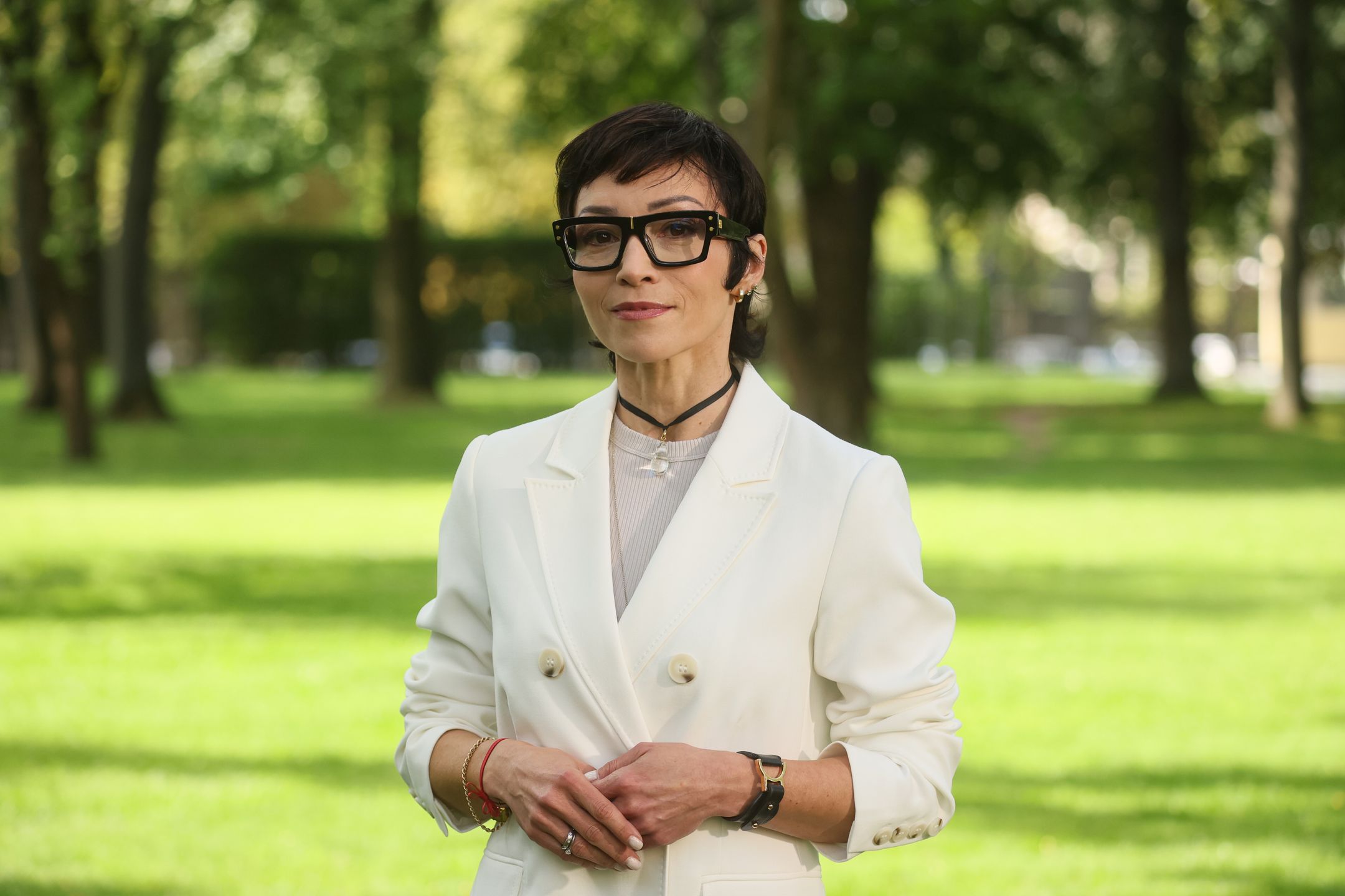 Warszawa, 29.07.2026. Prof. Barbara Mróz-Gorgoń podczas konferencji prasowej w Kancelarii Prezesa Rady Ministrów w Warszawie, 29 bm. Prof. Barbara Mróz-Gorgoń została pełnomocniczką rządu ds. promocji Polski. (sko) PAP/Leszek Szymański