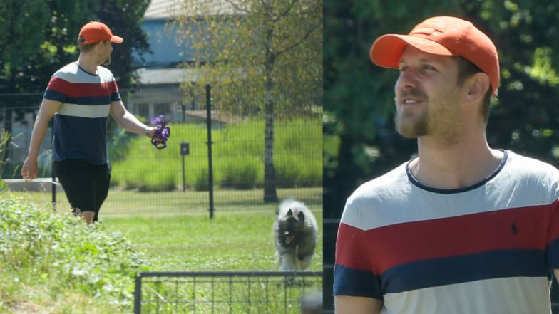 Antek Królikowski grasuje na osiedlu