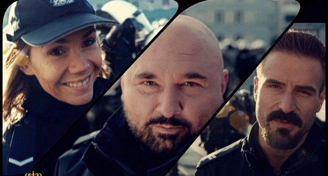 Patryk Vega, Olga Bołądź i Piotr Stramowski zachęcają do służby w policji (wideo)