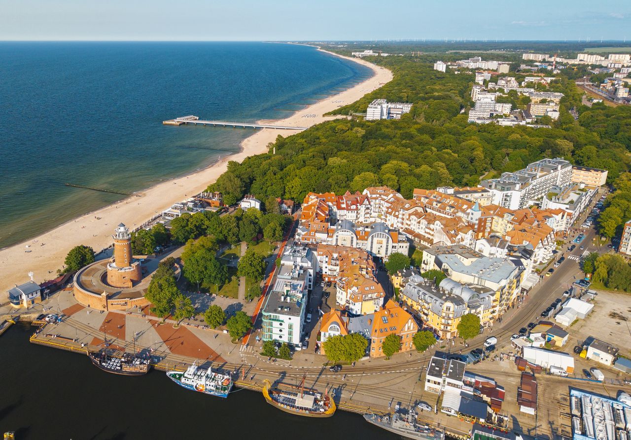 Pogoda w Kołobrzegu. Prognoza na wtorek 30 grudnia. Chłodno, przelotny śnieg i wiatr