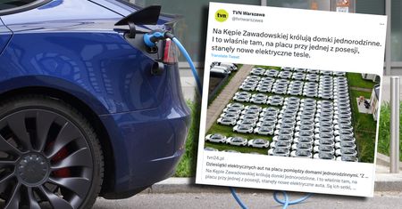 Obok domków jednorodzinnych zrobili parking "elektryków". Teraz przepraszają