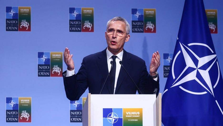 Szczyt NATO w Wilnie
12.07.2023 Wilno, Litwa . Szczyt NATO
fot. Beata Zawrzel/REPORTER
n/z: Jens Stoltenberg
Beata Zawrzel/REPORTER