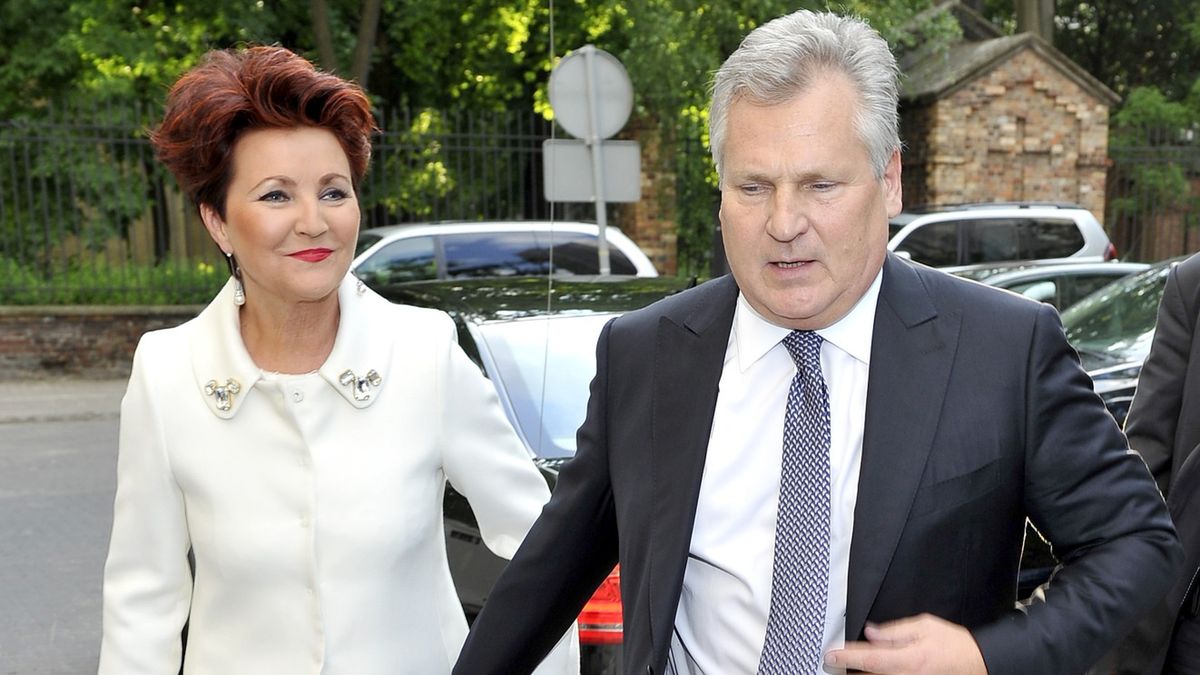Jolanta i Aleksander Kwaśniewscy w 2014 roku