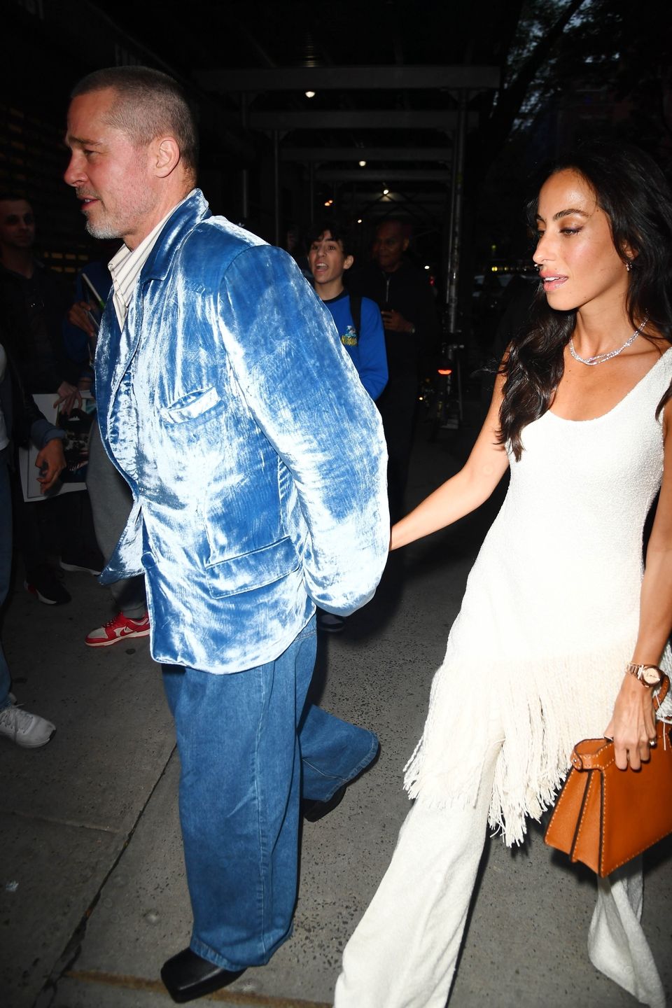 Brad Pitt i Ines de Ramon w drodze na randkę