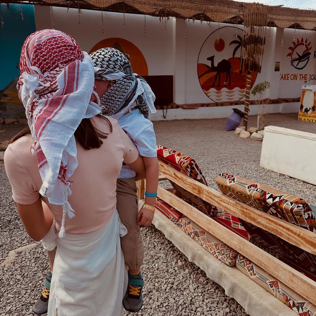 Rodzinne wakacje Agnieszki Hyży w Egipcie