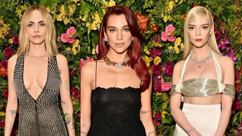 Gwiazdy po gali BAFTA 2024 udały się na afterparty brytyjskiego "Vogue'a": Dua Lipa, Anya Taylor-Joy i Cara Delevingne (ZDJĘCIA)