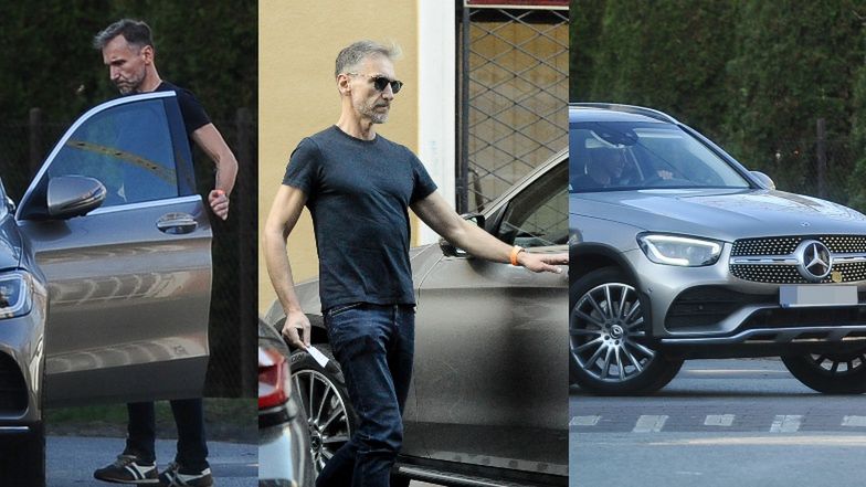 Piotr Kraśko wraca na drogi z odzyskanym prawem jazdy. Gwiazdor wozi się mercedesem za ćwierć miliona złotych (ZDJĘCIA)