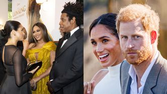 Meghan Markle i Harry "przyłapani" razem na koncercie Beyonce. Jej dopisywał dobry humor, on miał raczej NIETĘGĄ MINĘ... (FOTO)