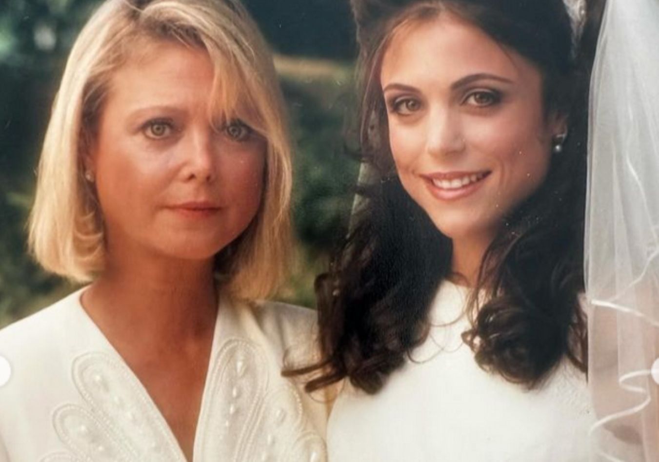 Bethenny Frankel z matką podczas swojego ślubu