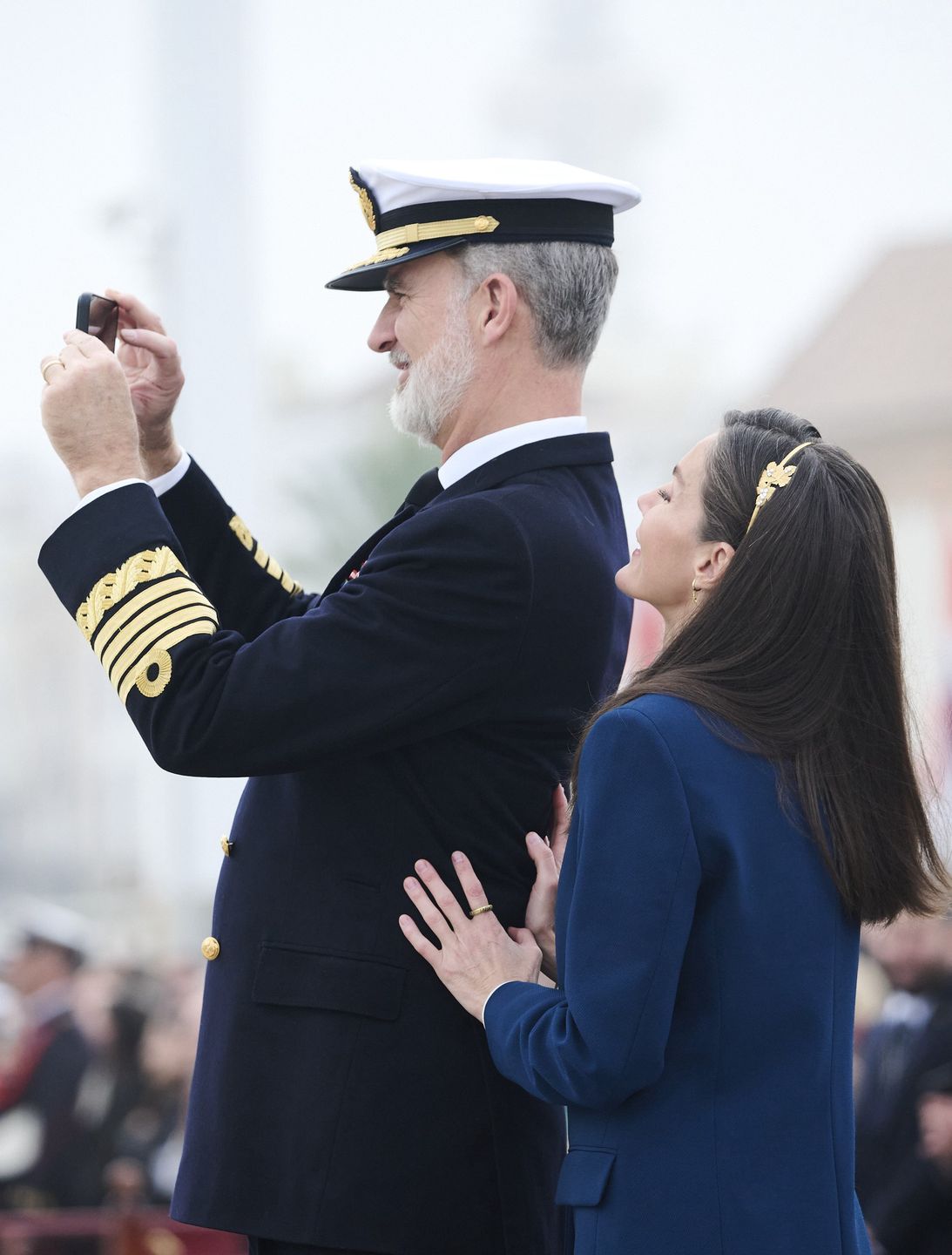 Król Filip i królowa Letizia 