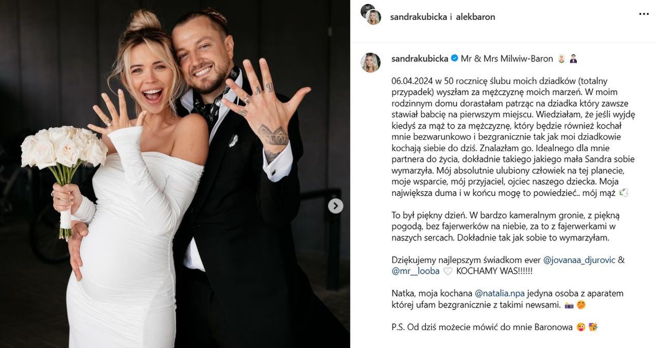 Sandra Kubicka i Baron