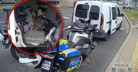 Tylko go zobaczyli i od razu kontrola. Policja nie miała wątpliwości