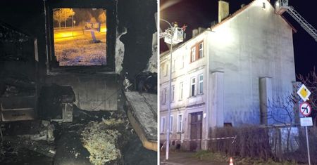 Tragedia w Legnicy. Ludzie skakali z trzeciego piętra