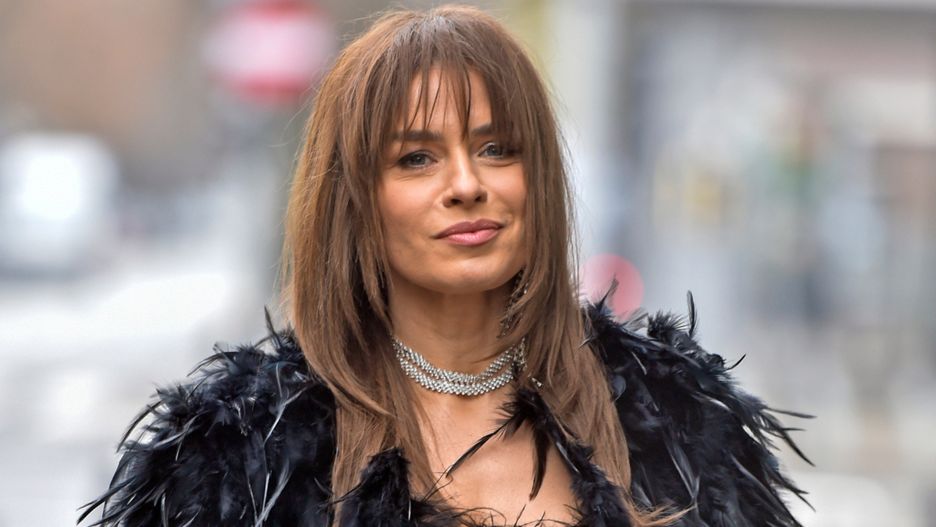 Natasza Urbańska w efektownej kreacji.