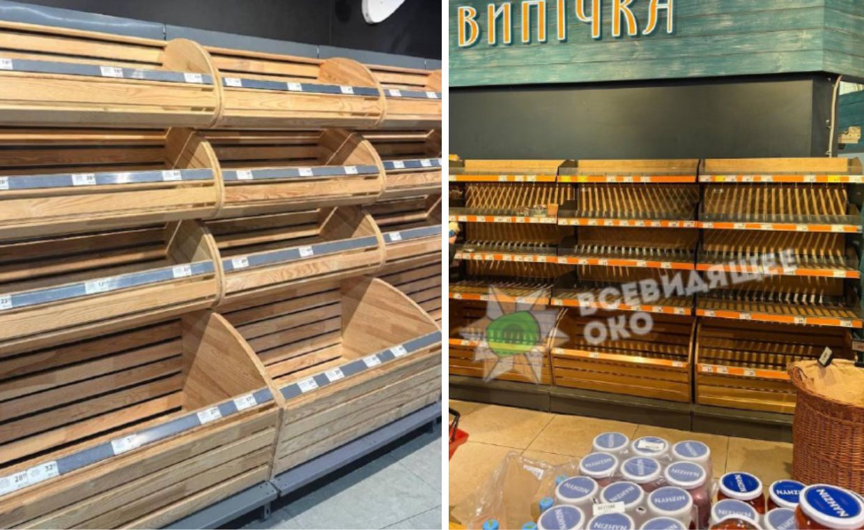 Dramat w Kijowie. W sklepach zabrakło chleba