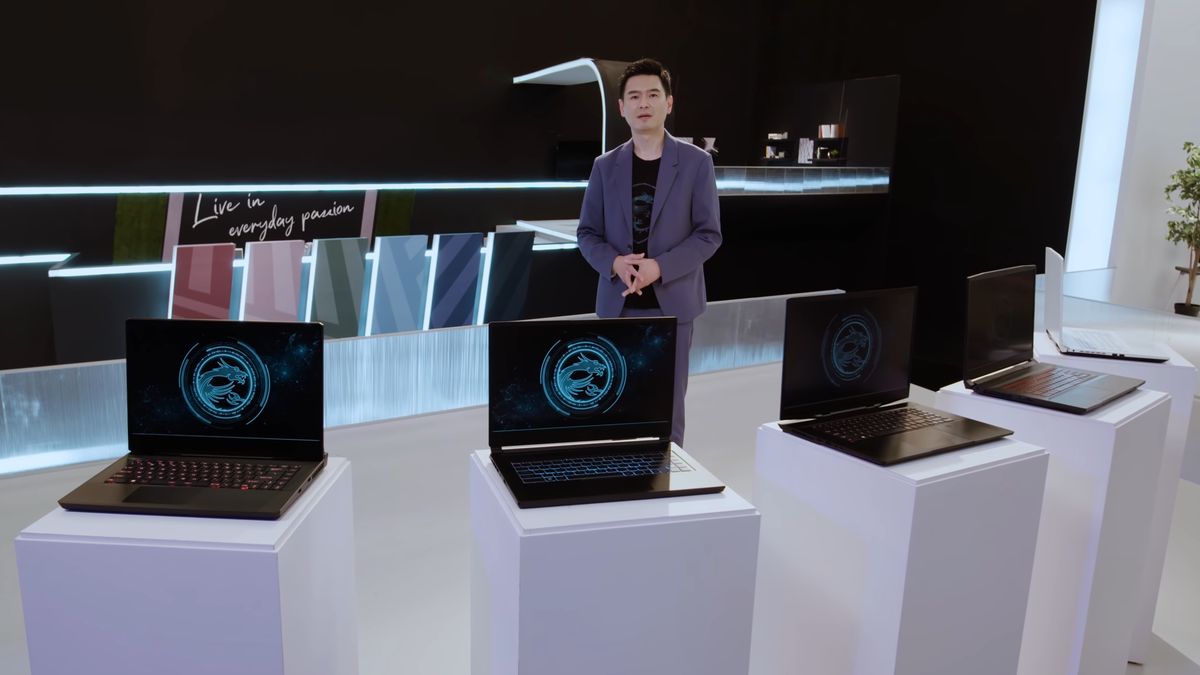 CES 2022 - prezentacja laptopów MSI