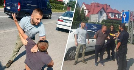 Aktor z filmów Patryka Vegi dokonał obywatelskiego zatrzymania Białorusina