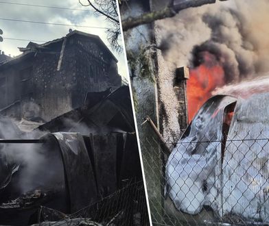 Kłęby dymu nad Krakowem. Na miejscu służby