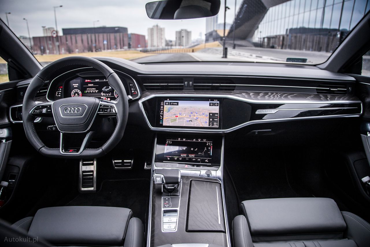 Audi A7 55 TFSI S tronic quattro (2018) (fot. Mateusz Żuchowski)