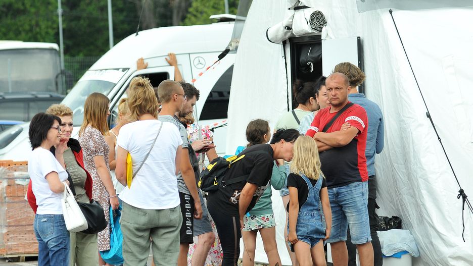 Uchodźczynie z dziećmi, które w przedostawały się przez polsko-ukraińską granicę w pierwszych tygodniach wojny, nie były bezpieczne