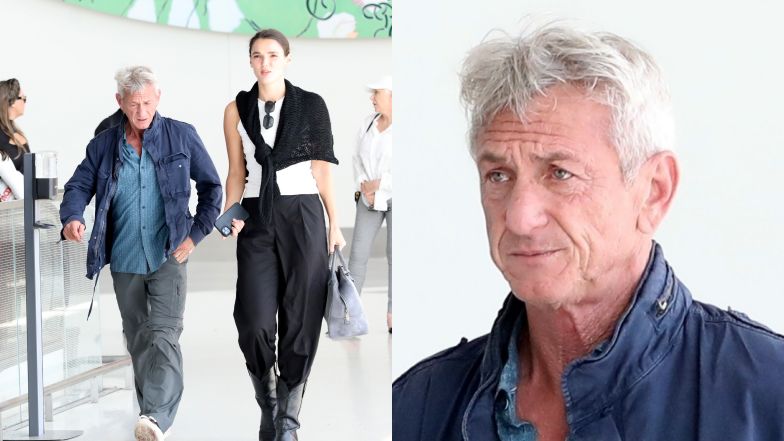 Sean Penn przyłapany na lotnisku z ukochaną