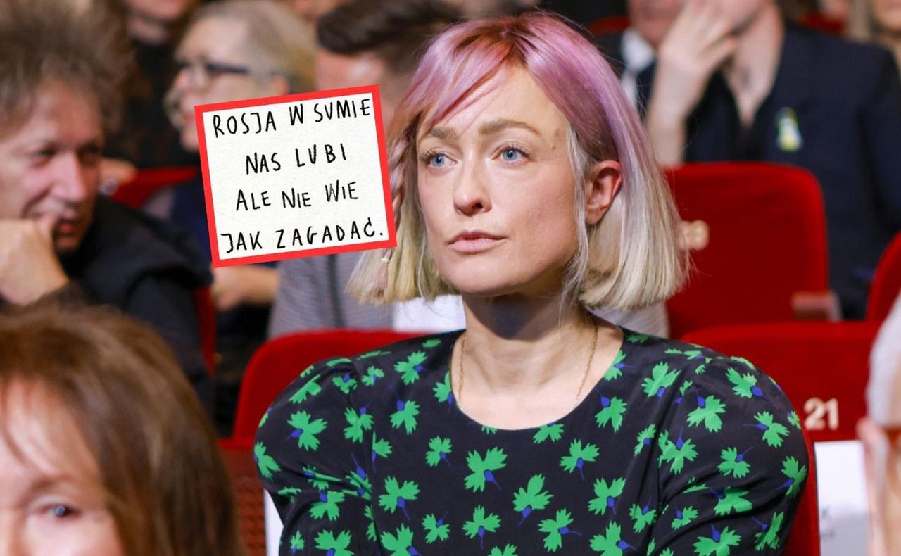 Matylda Damięcka w wymowny sposób zareagował na prowokację Rosji