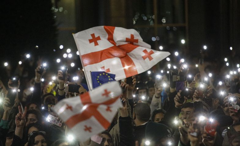 Gruzja protesty