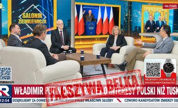 Fałszywy pasek z Republiki krąży po social mediach. "Kłamliwie atakują największą telewizję informacyjną"
