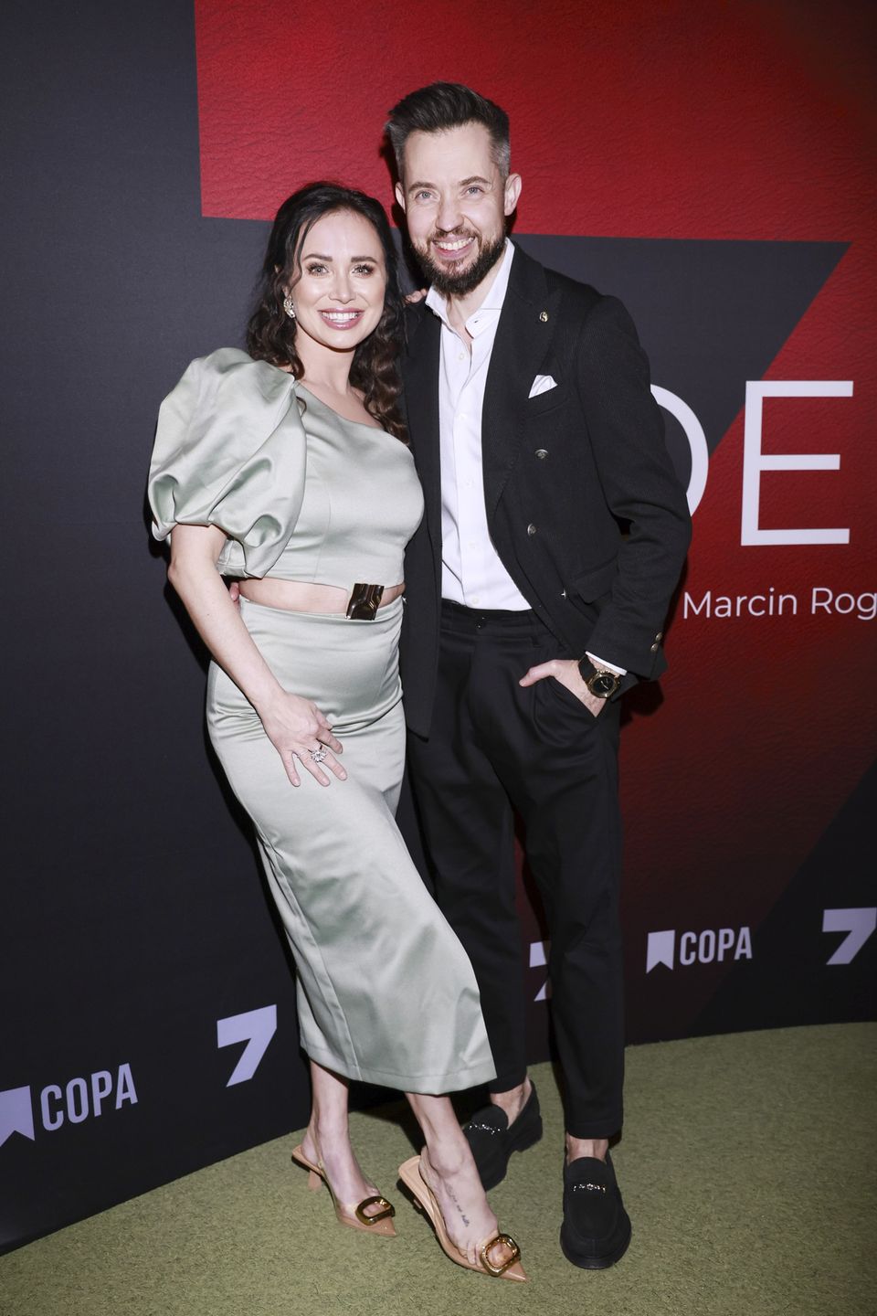 Agnieszka Mrozińska i Alex Caprice