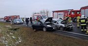 Groźny wypadek na krajowej 79 (powiat opatowski)