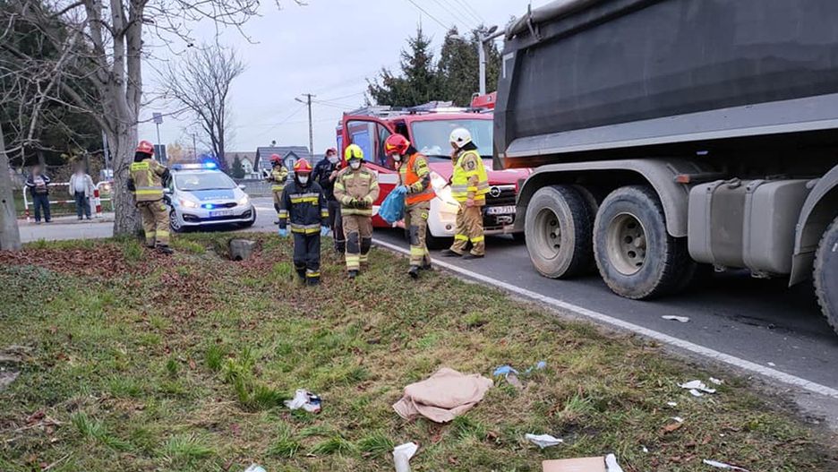 Ciężarówka przejechała kobiecie po nodze, konieczna była amputacja (wieliczkacity.pl)