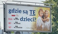 Fundacja Nasze Dzieci z Kornic pyta na billboardach "Gdzie są te dzieci"