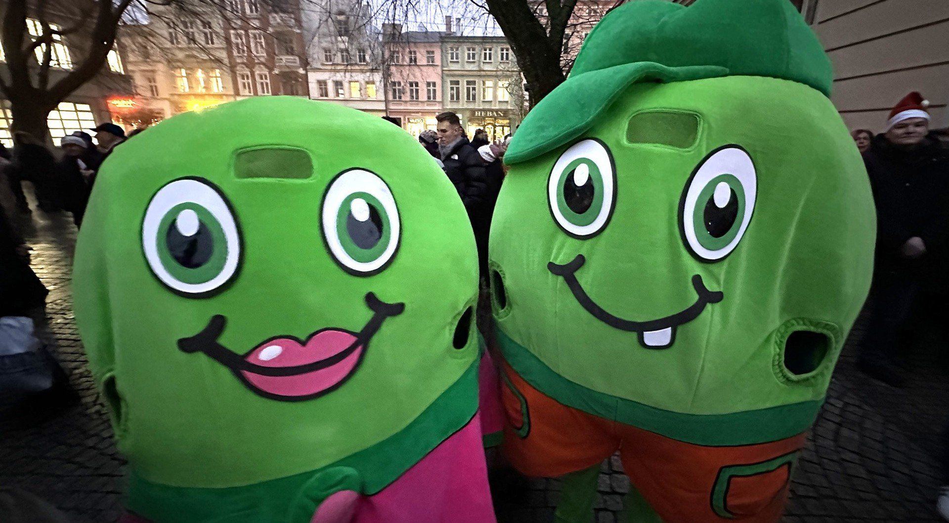 Światełka świąteczne w Zielonej Górze