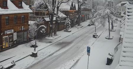 Była godz. 6:11. Ujęcia z Zakopanego. Niż genueński uderzył