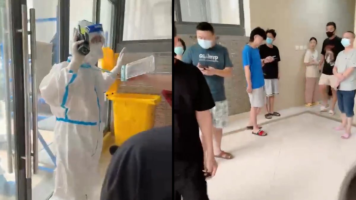 Mieszkańcy nie mogli opuścić domów przez lockdown 