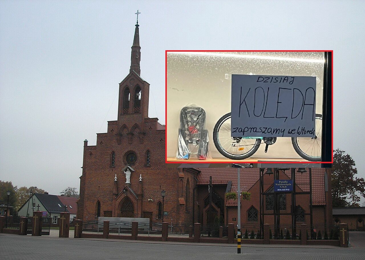 Ksiądz zobaczył kartkę przed kolędą. Taka była jego reakcja