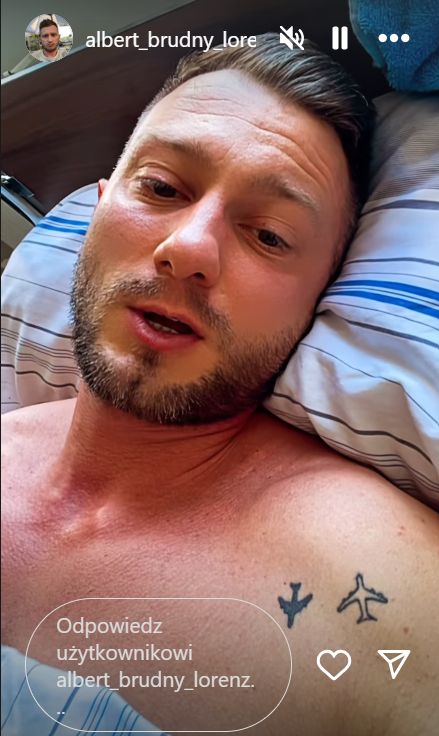 Alan "Brudny" Lorenz trafił do szpitala 