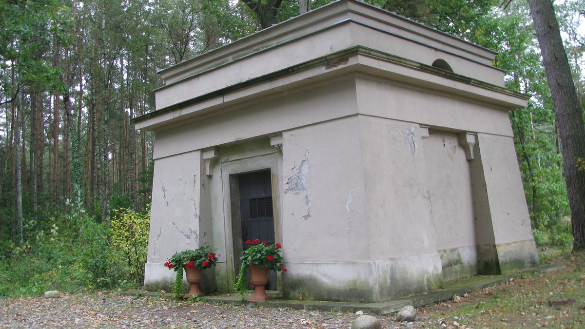 Grobowiec rodziny Gralathów odrestaurowano w 2012 r.