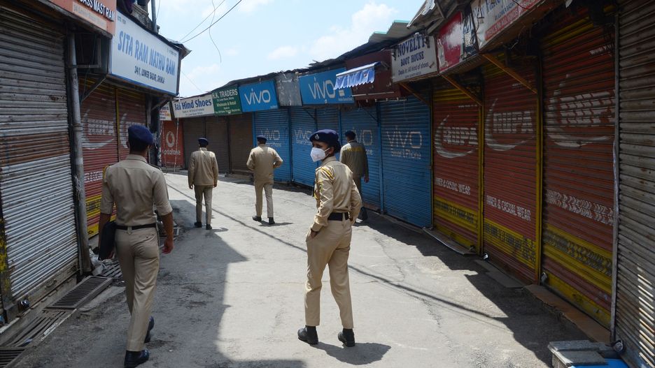 Policja w indyjskim okręgu Himachal Pradesh