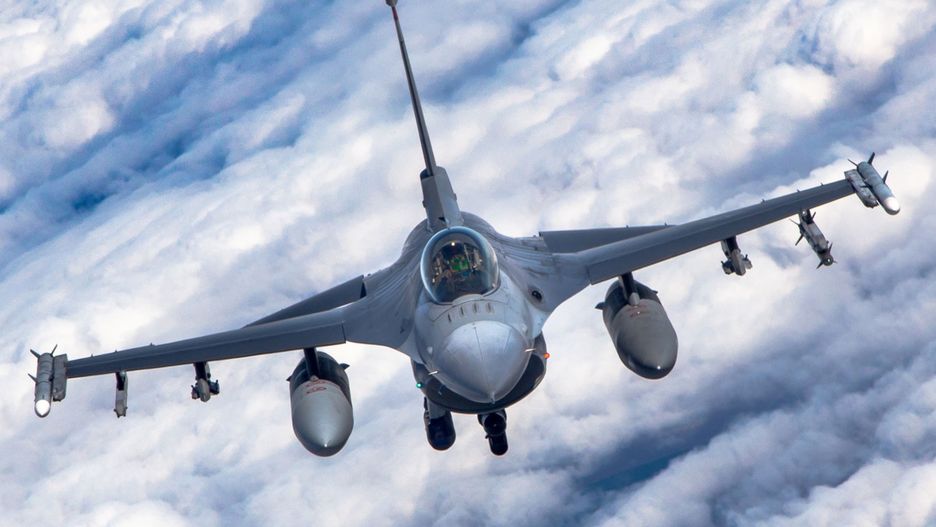 F-16 amerykańskich sił powietrznych
