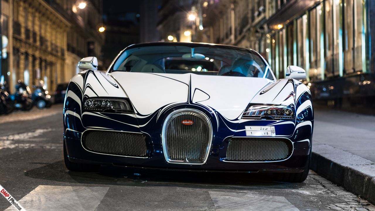 Bugatti Veyron Grand Sport L'or Blanc Pełna rozdzielczość