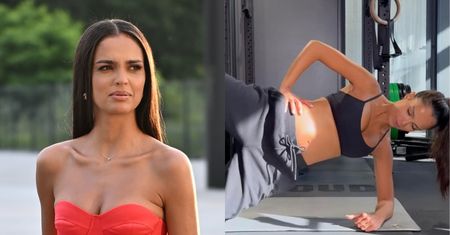 AFERA o... kusy top El Dursi na siłowni: "Po co epatować biustem i rosnącym brzuchem?". Klaudia ruszyła z KONTRĄ!