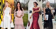 Najpiękniejsze sukienki midi w stylizacjach celebrytek