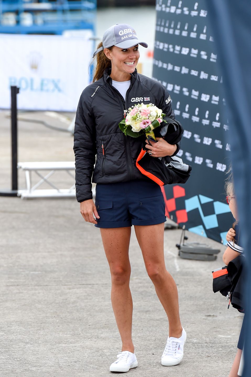 Kate Middleton na zawodach żeglarskich