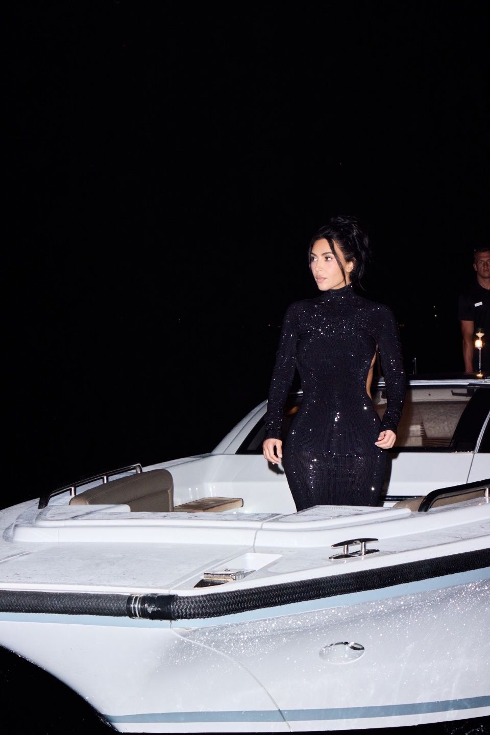 Kim Kardashian na jachcie 
