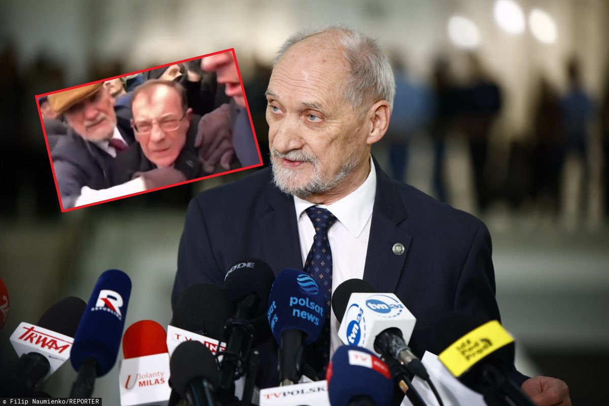 Macierewicz uderzył Kamińskiego? Poseł mówi o manipulacji