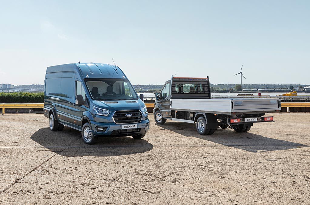 Ford Transit z dmc 5 ton to już nie tylko auto dostawcze. Może być lekką ciężarówką