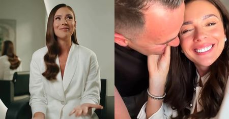 Klaudia Halejcio dokazuje z Oskarem w PRYWATNYM SAMOLOCIE i leci na własne wesele (ZDJĘCIA)