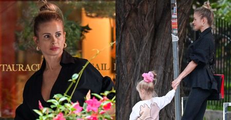 Paula Tumala wybrała się do restauracji z córkami. Bliźniaczki mają już 4 lata